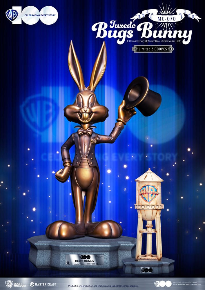 Bugs Bunny 100° anniversario dei Warner Bros Studios - Looney Tunes Mastercraft