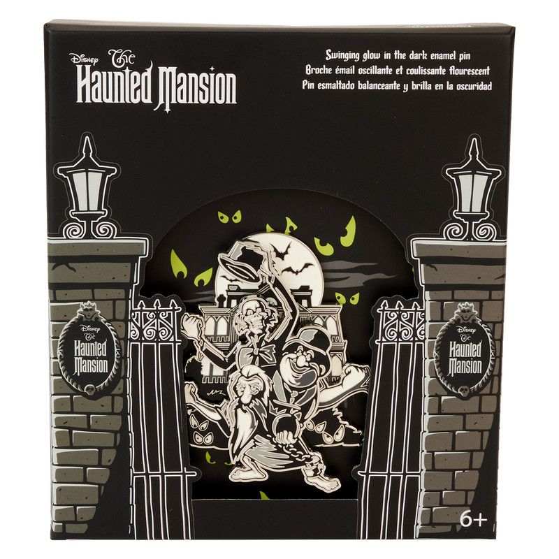 Pin scatola collezione luminosa auto-stop fantasmi The Haunted Mansion - DISNEY LOUNGEFLY