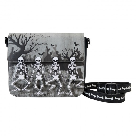 Borsa a tracolla Skeleton dance - DISNEY LOUNGEFLY