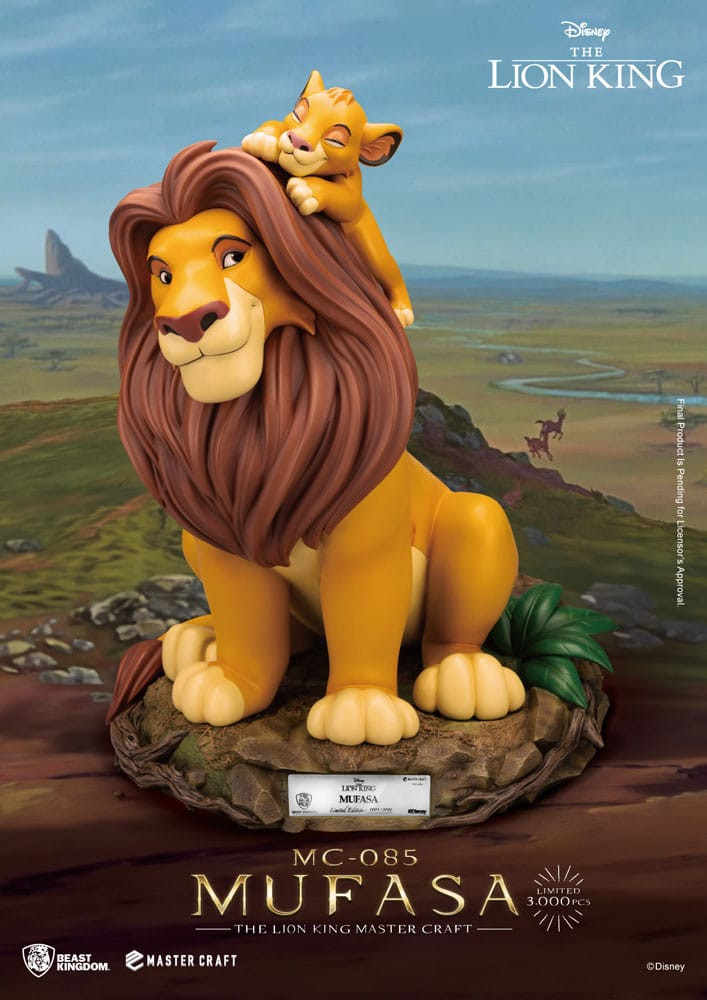 Mufasa Il Re Leone - Disney Mastercraft