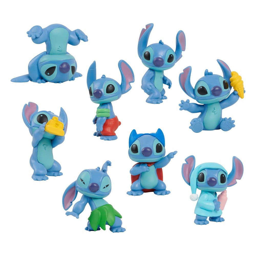 Confezione da 8 personaggi Stitch - Disney Lilo & Stitch