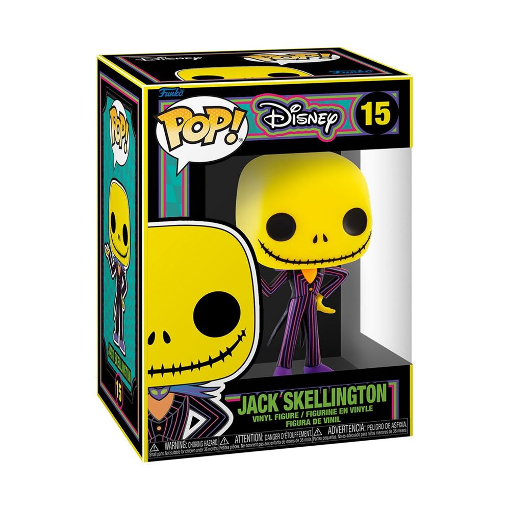 FUNKO POP! 15 Jack Blacklight - Disney The Nightmare before Christmas