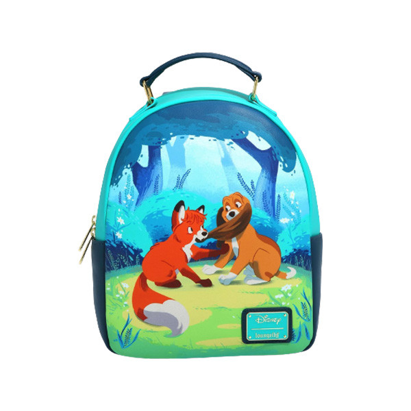 Mini zaino esclusivo Red e Toby nemiciamici Forest - DISNEY LOUNGEFLY