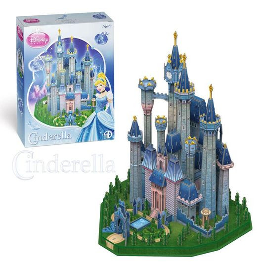 Puzzle 3D del castello Cenerentola - Disney Cenerentola