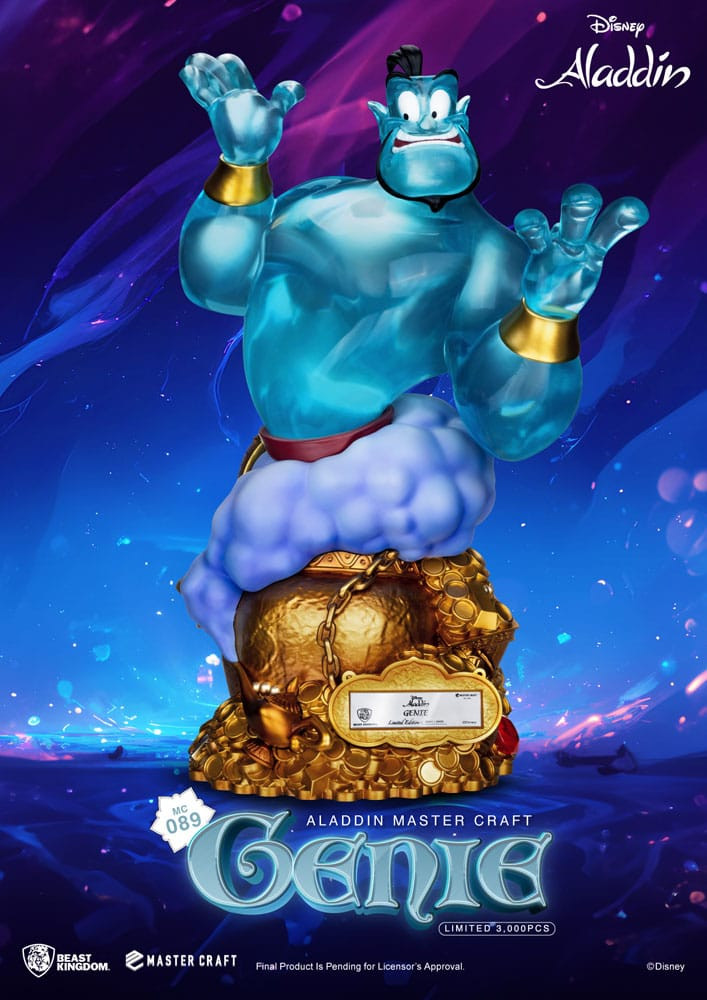 Statuetta MasterCraft Genius 42 cm Edizione Limitata - Disney Aladdin