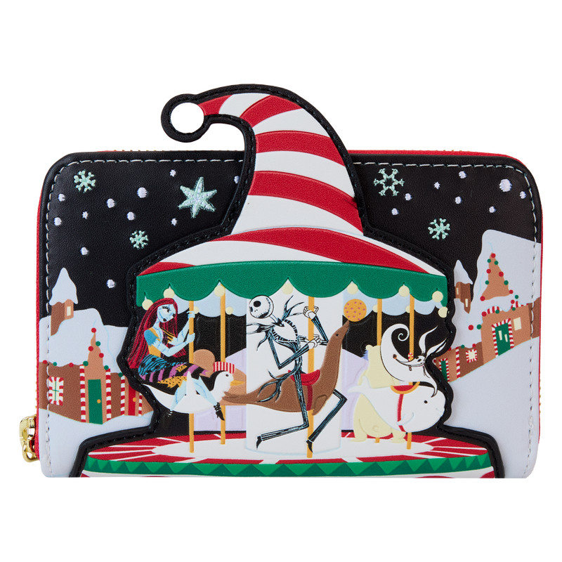 Portafoglio Candy Cane Carousel - DISNEY LOUNGEFLY The Nightmare Before Christmas