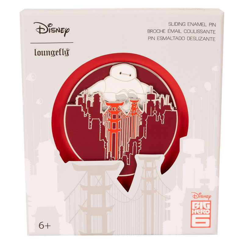 Pin scatola collezione Baymax loves San Fransokyo 10° anniversario - DISNEY LOUNGEFLY Big Hero 6