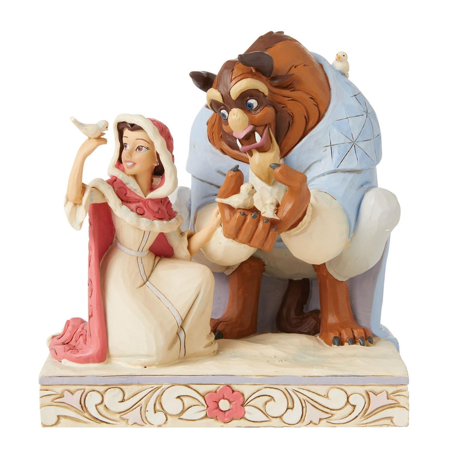 Belle e la Bestia White Woodland - DISNEY TRADITIONS