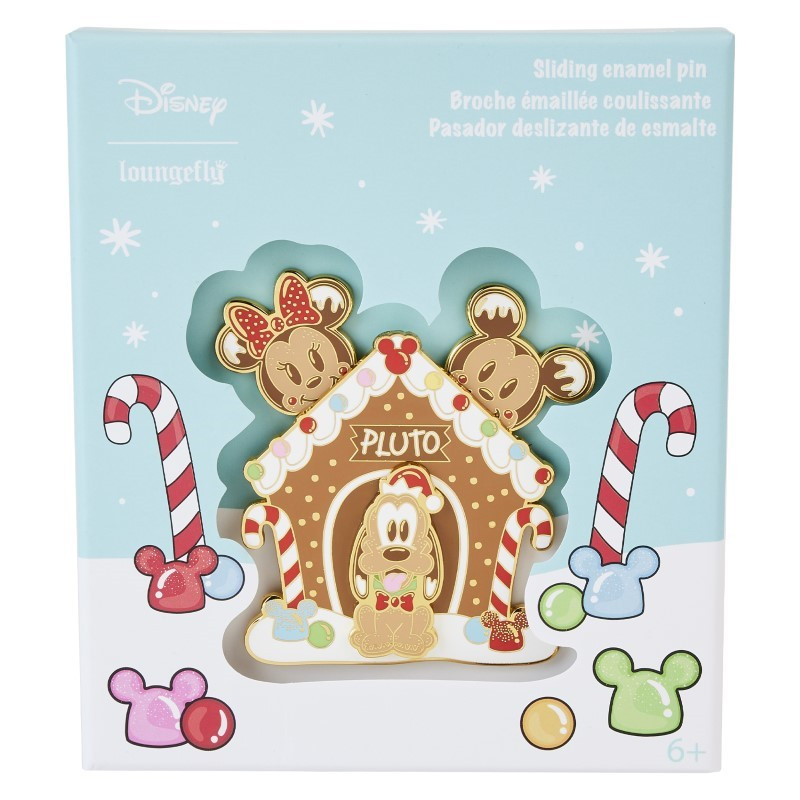 Pop Pin Gingerbread Pluto House Topolino e i suoi amici - DISNEY LOUNGEFLY