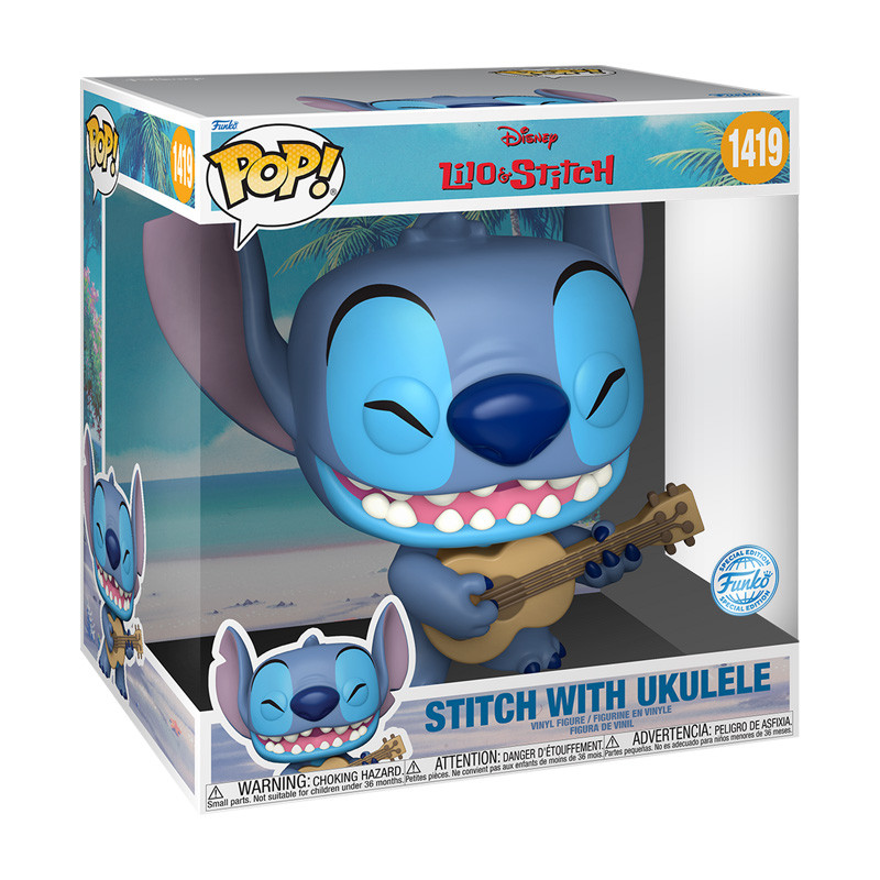 FUNKO POP! 1419 Stitch ukulele gigante - Disney