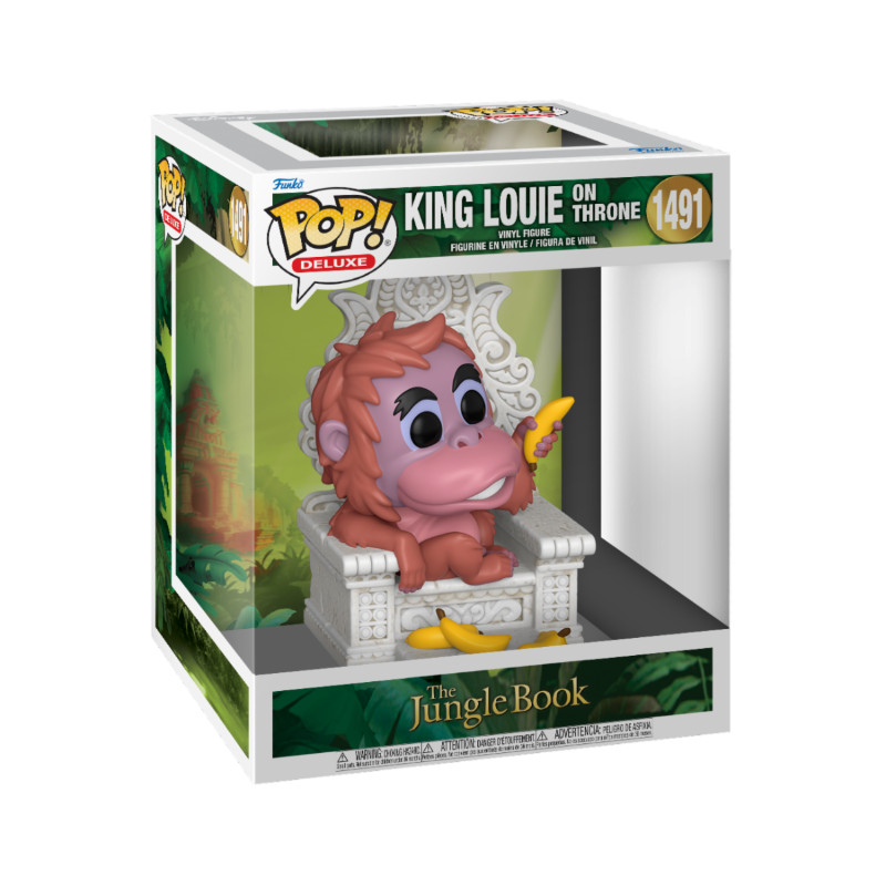 FUNKO POP Deluxe ! 1491 Re Luigi sul trono - Disney Il libro della giungla