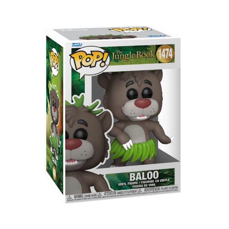 FUNKO POP ! 1474 Baloo - Disney Il libro della giungla