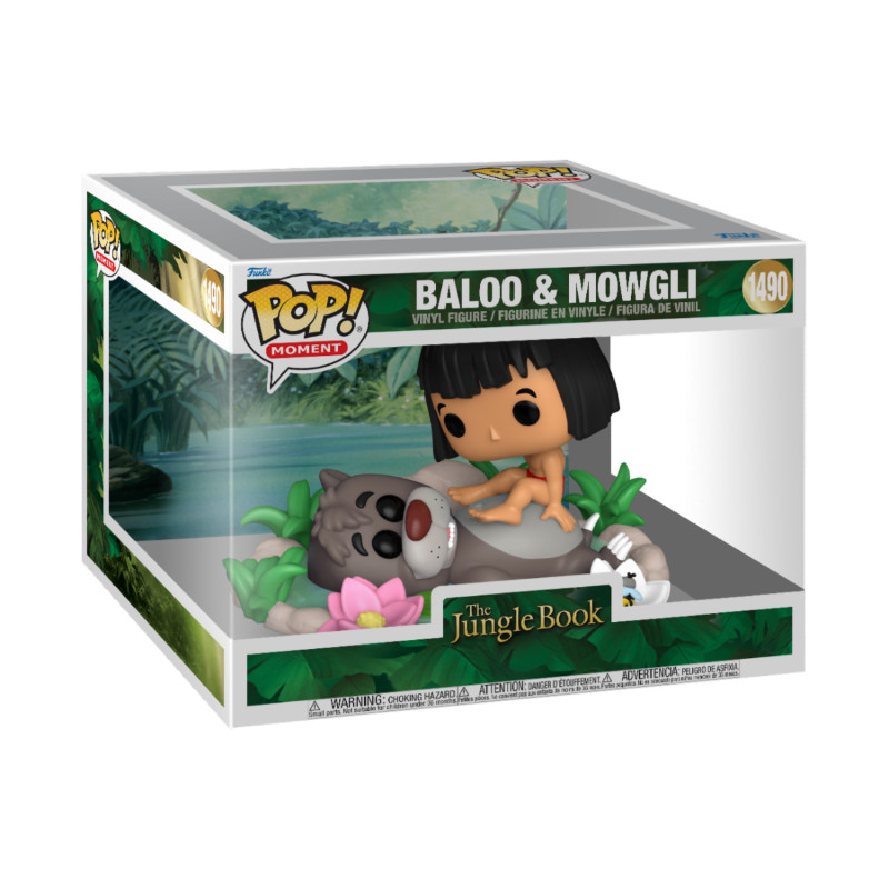 FUNKO POP Moment! Baloo & Mowgli - Disney Il libro della giungla