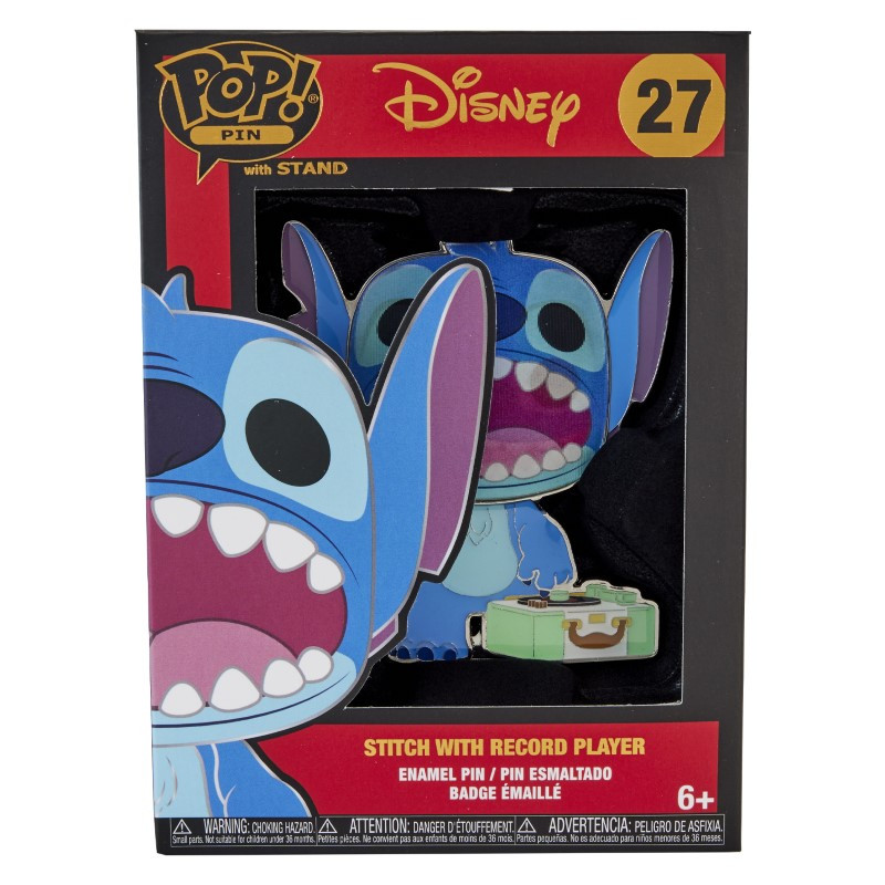 Pop Pin Stitch con giradischi - Disney Lilo & Stitch