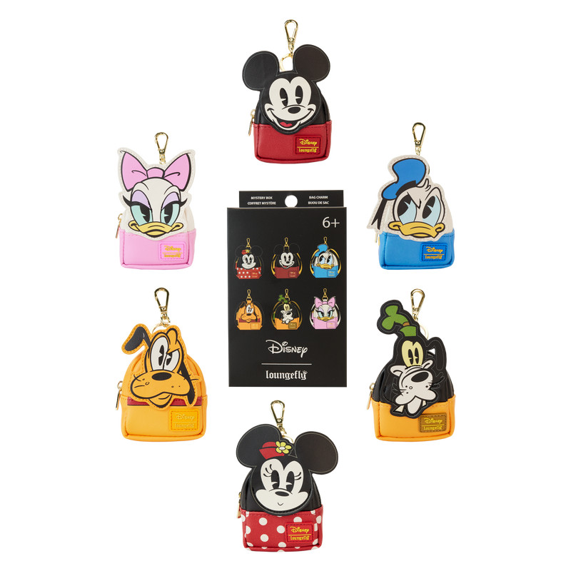 Portachiavi mini zaino Mickey & Friends Mystery - Disney Loungefly