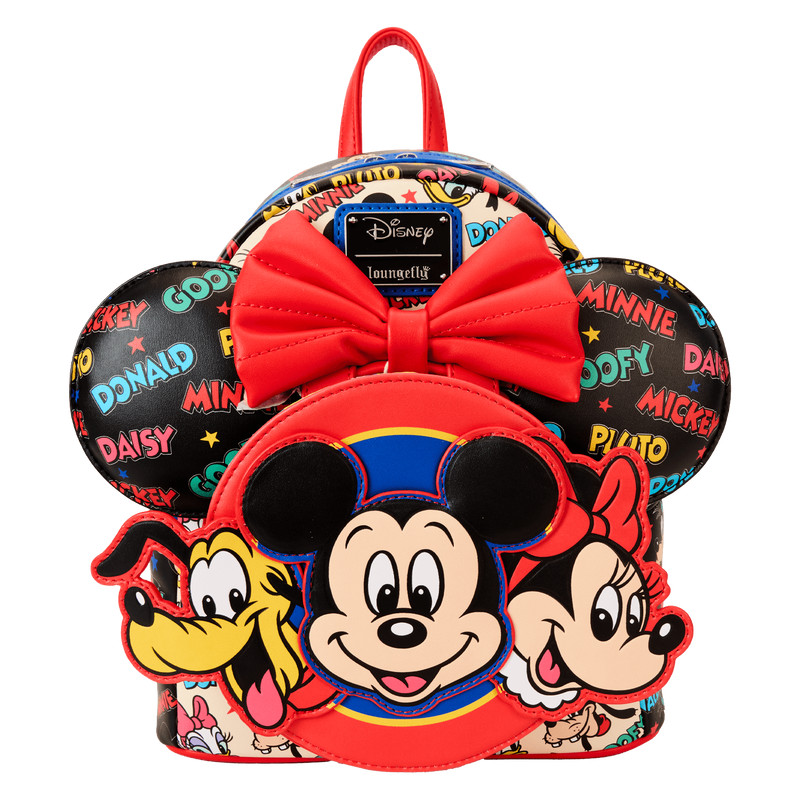 Mini zaino con fascia per orecchie Topolino & Friends  - DISNEY LOUNGEFLY