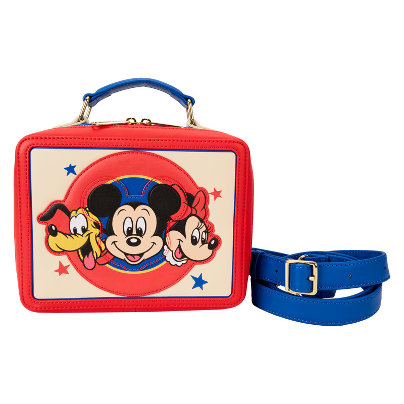 Borsa a tracolla porta pranzo Topolino & Friends - DISNEY LOUNGEFLY