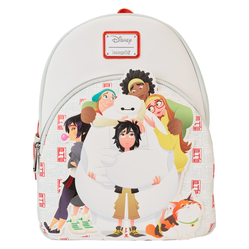 Mini zaino Baymax & Friends - DISNEY LOUNGEFLY Big Hero 6 10° anniversario