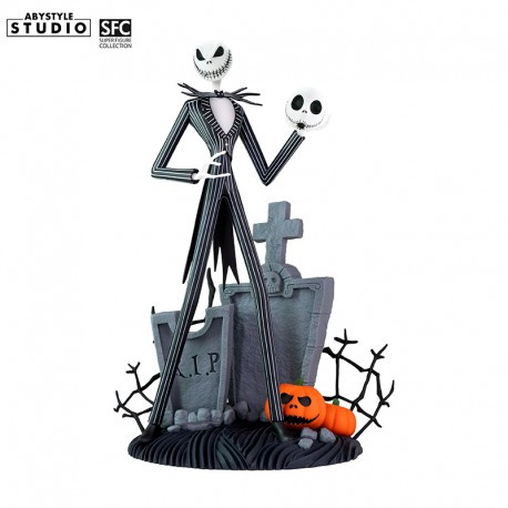 Figurina Jack spaventoso volto sorridente - Disney The Nightmare before Christmas