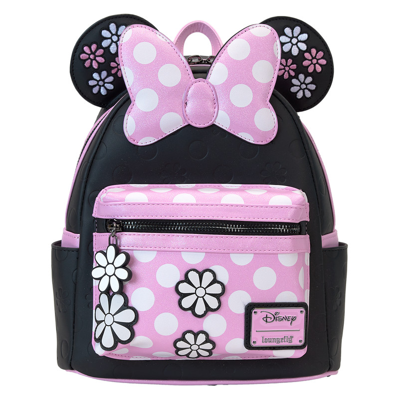 Mini zaino Minnie Floral Rock The Dots - DISNEY LOUNGEFLY