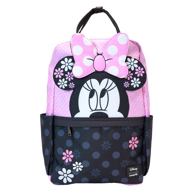 Zaino in nylon con motivo floreale Rock The Dots Minnie - DISNEY LOUNGEFLY