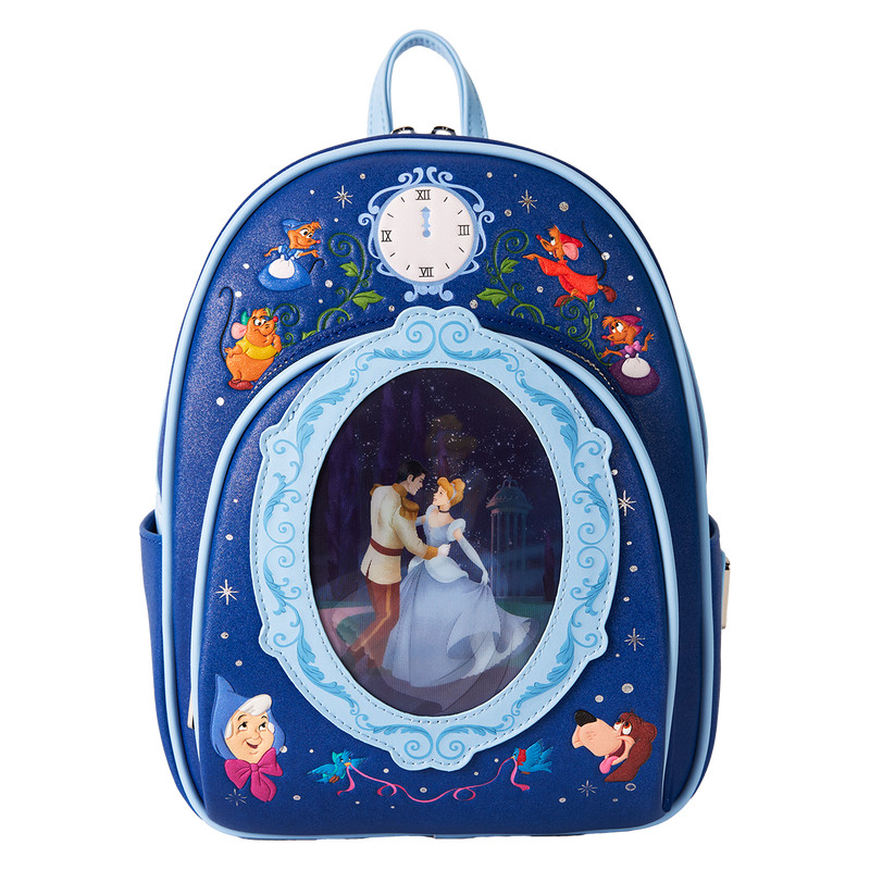 Mini zaino Lenticolare Royal Ball - DISNEY LOUNGEFLY Cenerentola 75° anniversario