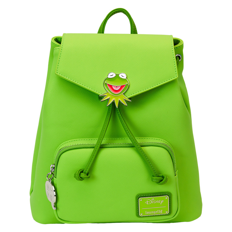 Mini zaino con coulisse Kermit The Frog - DISNEY LOUNGEFLY The Muppets