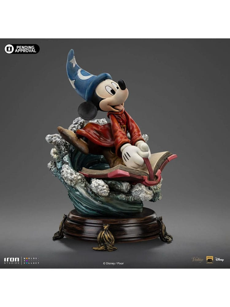 Sorcerer Mickey Art Scale Deluxe Collezione vintage  - Disney Classici