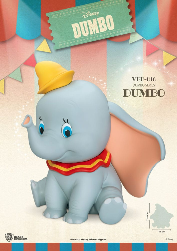 Disney salvadanaio Funktional Figure Dumbo 34 cm