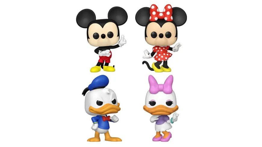 Disney confezione 4 personaggi POP! Film Classici in vinile 9 cm