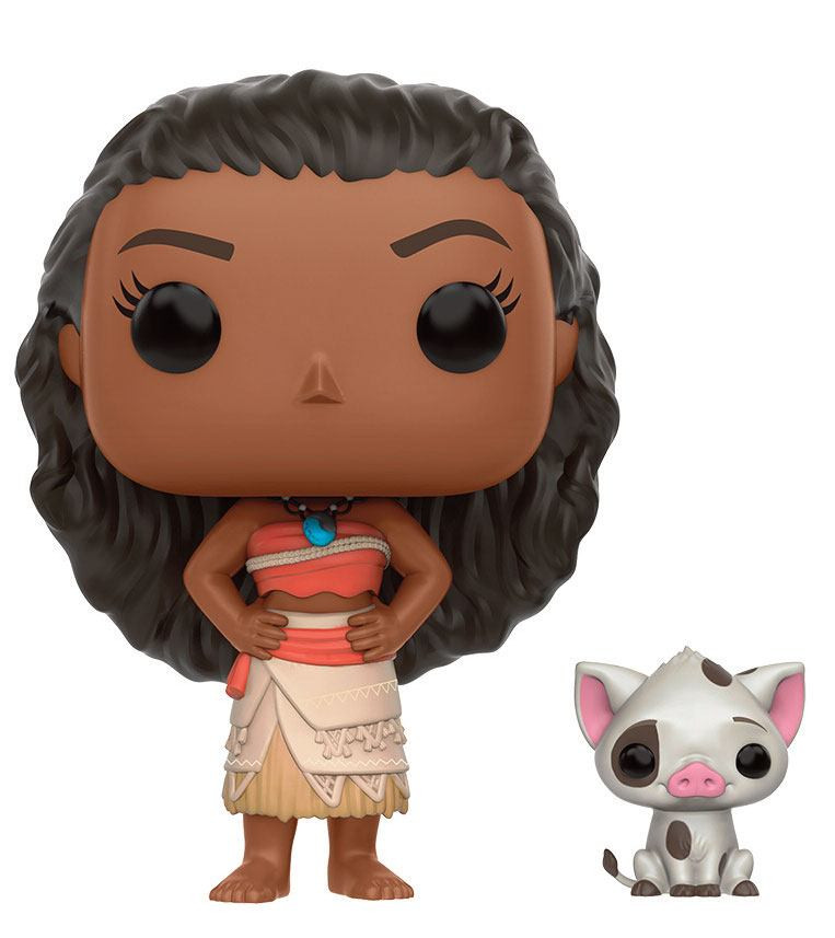 Moana POP! Disney Vinile Moana e Pua Figura 9 cm