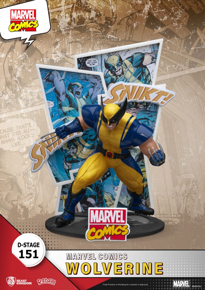 diorama Marvel PVC D-Stage Wolverine 16 cm