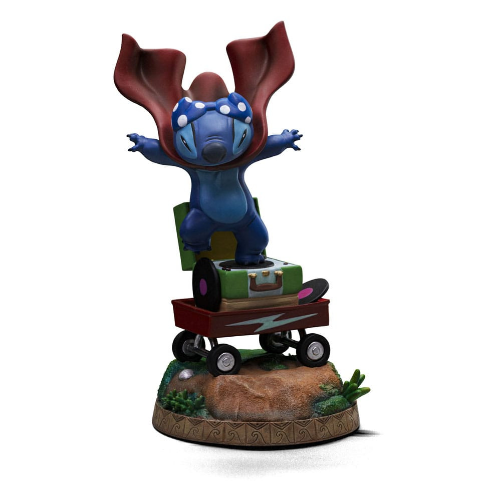 Statuetta Lilo & Stitch 1/10 Art Scale Stitch Laundry 19 cm