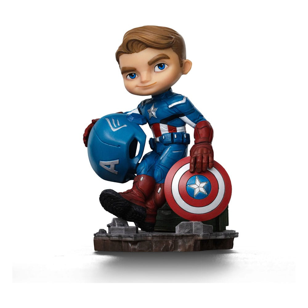 Avengers Infinity Saga Mini Co. PVC figura Capitano America 14 cm