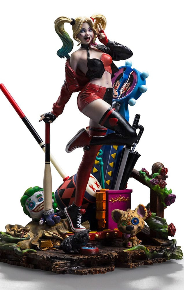 Statuetta DC Comics 1/10 Deluxe Art Scale Harley Quinn (Gotham City Sirens) 22 cm