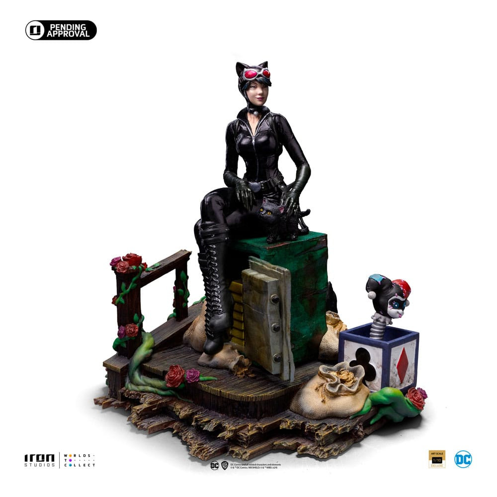 Statuetta DC Comics 1/10 Deluxe Art Scale Catwoman (Gotham City Sirens) 21 cm