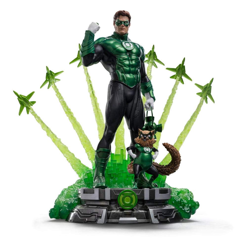 DC Comics Statuetta Deluxe Art Scale 1/10 Lanterna Verde Scatenata 24 cm