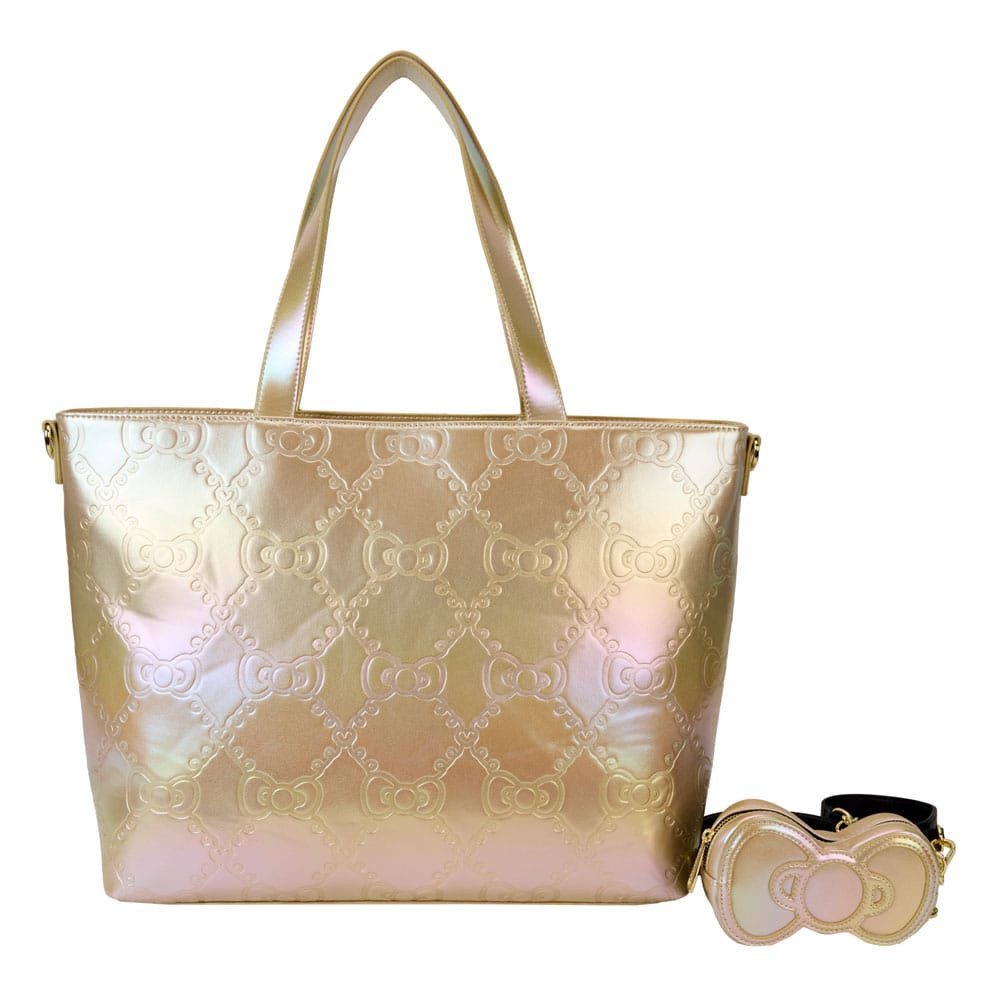 Hello Kitty by Loungefly borsa shopping 50° anniversario oro