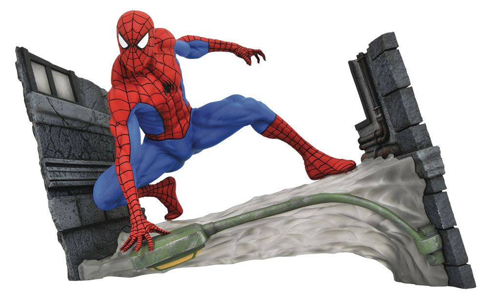 Marvel Comic Gallery Spider-Man Web statuetta 18 cm