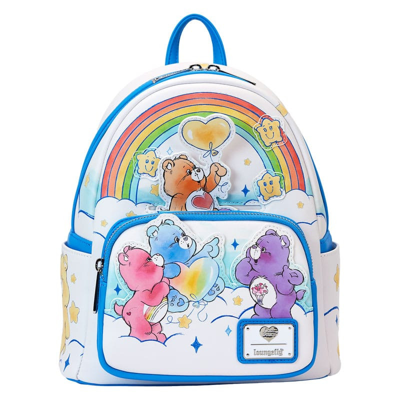 Zaino mini arcobaleno Care Bears di Loungefly