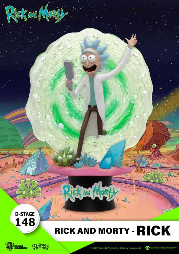diorama Rick & Morty PVC D-Stage Rick 14 cm