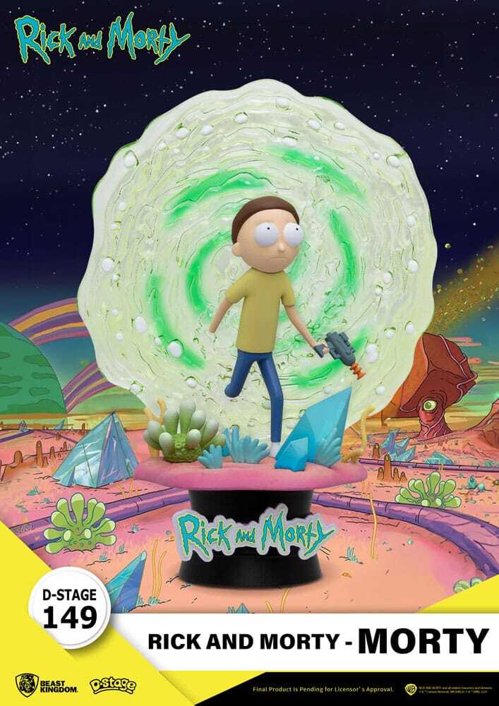 diorama Rick & Morty PVC D-Stage Morty 14 cm
