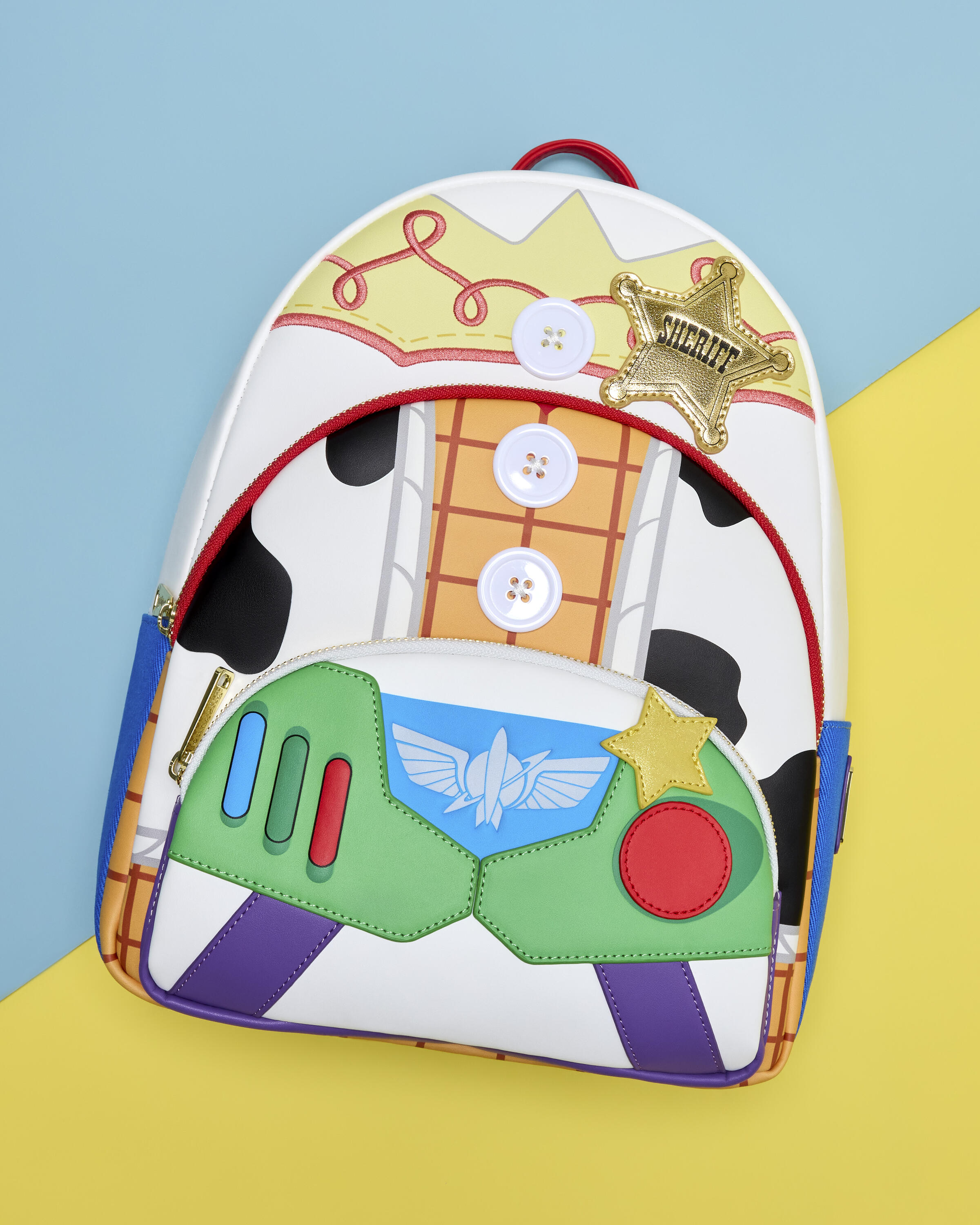 Zaino di medie dimensioni con tre tasche - Disney-Pixar Loungefly Toy Story 5
