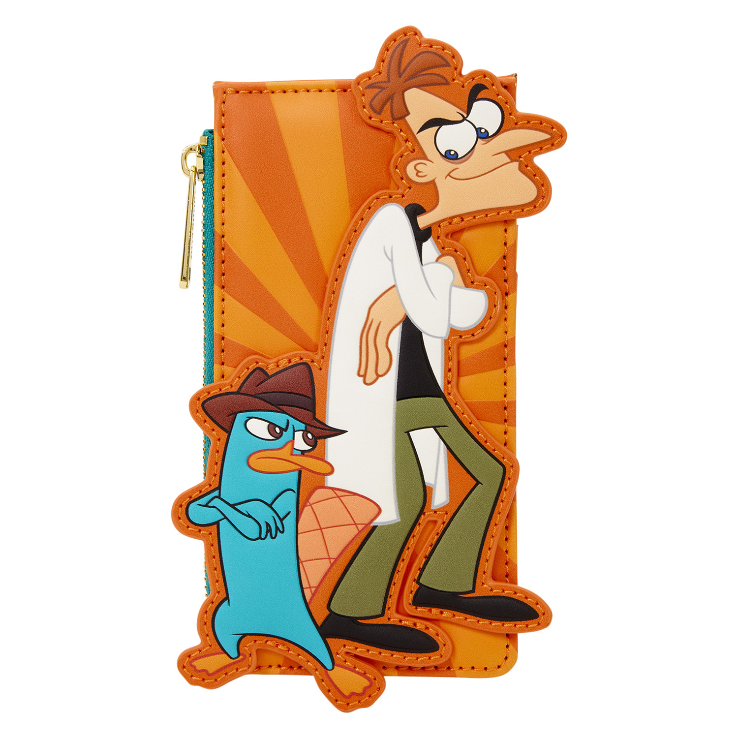 Portacarte con Dr. Doofenshmirtz e Perry l'Ornitorinco - Disney Loungefly