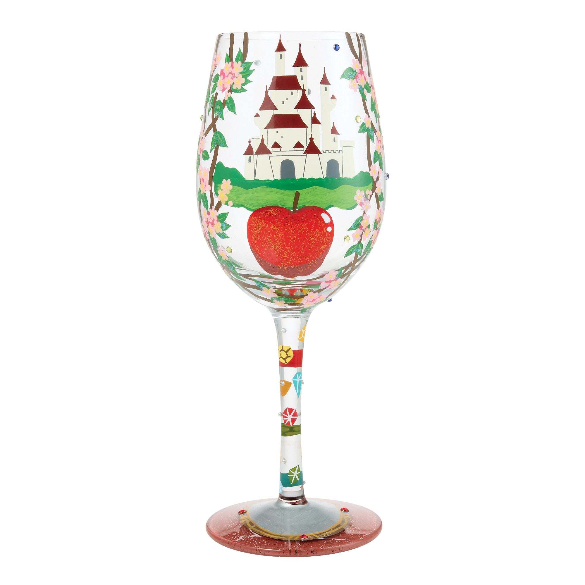 "LA VITA È UNA FIABA" BICCHIERE DA VINO BIANCANEVE - DISNEY LOLITA