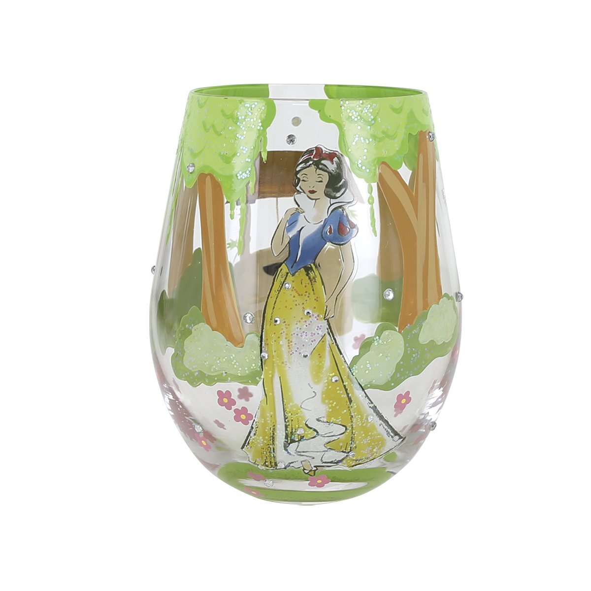 "E vissero per sempre felici e contenti" BICCHIERE SENZA STELO BIANCANEVE - DISNEY LOLITA