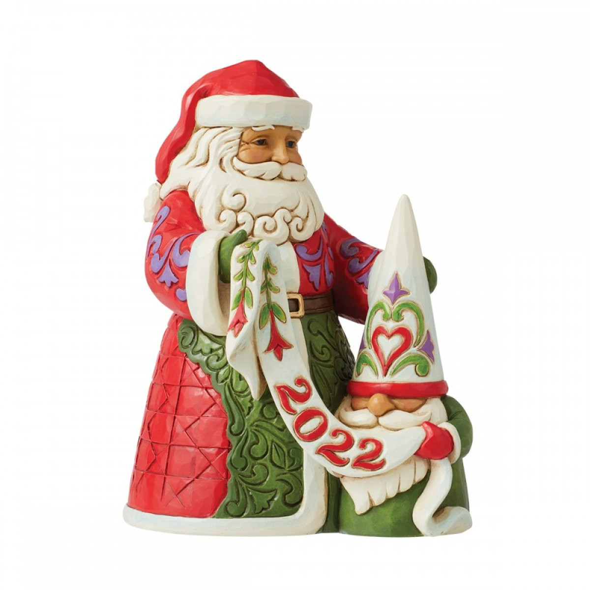 Jim Shore Gatto Enesco Jim Shore Heartwood Creek Nordic Noel Gnomo Statuetta 50,8 Forme Uova Di Pasqua