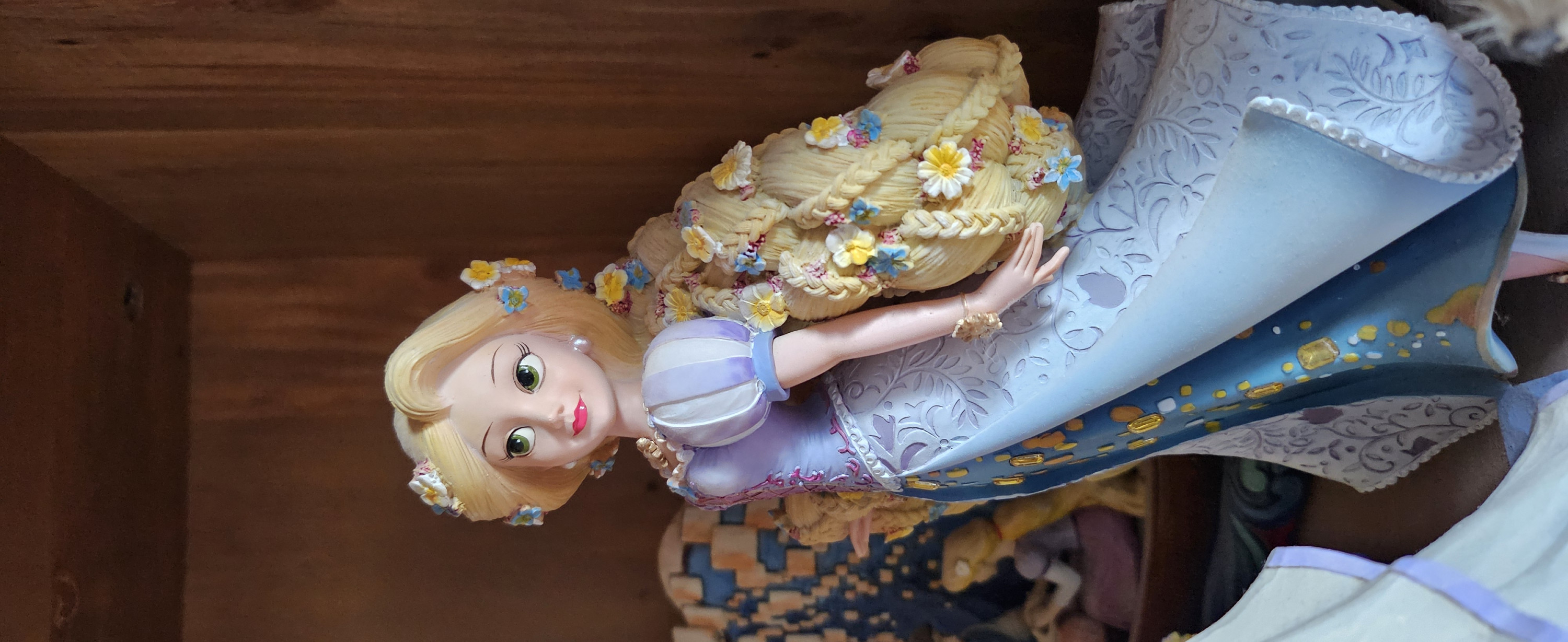 Sambro Statuetta Di Rapunzel Da Dipingere 14 Cm - Gioco Creativo Per Bambini